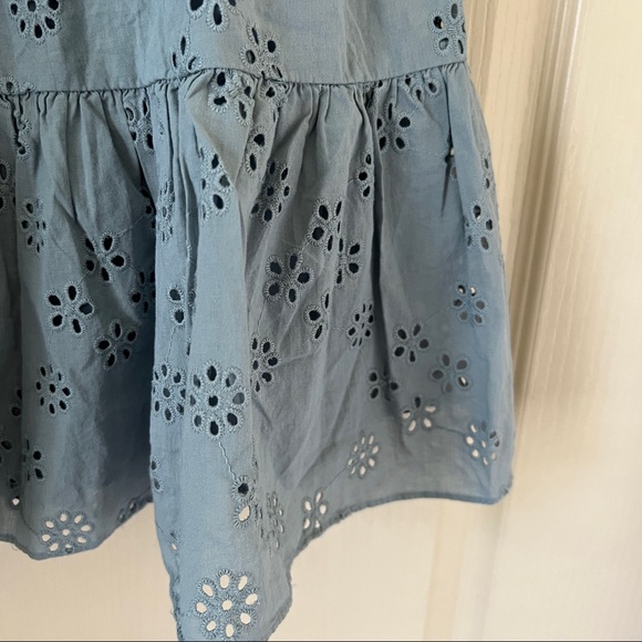 Madewell Eyelet Lizzie Babydoll Dress - Picture 8 of 9